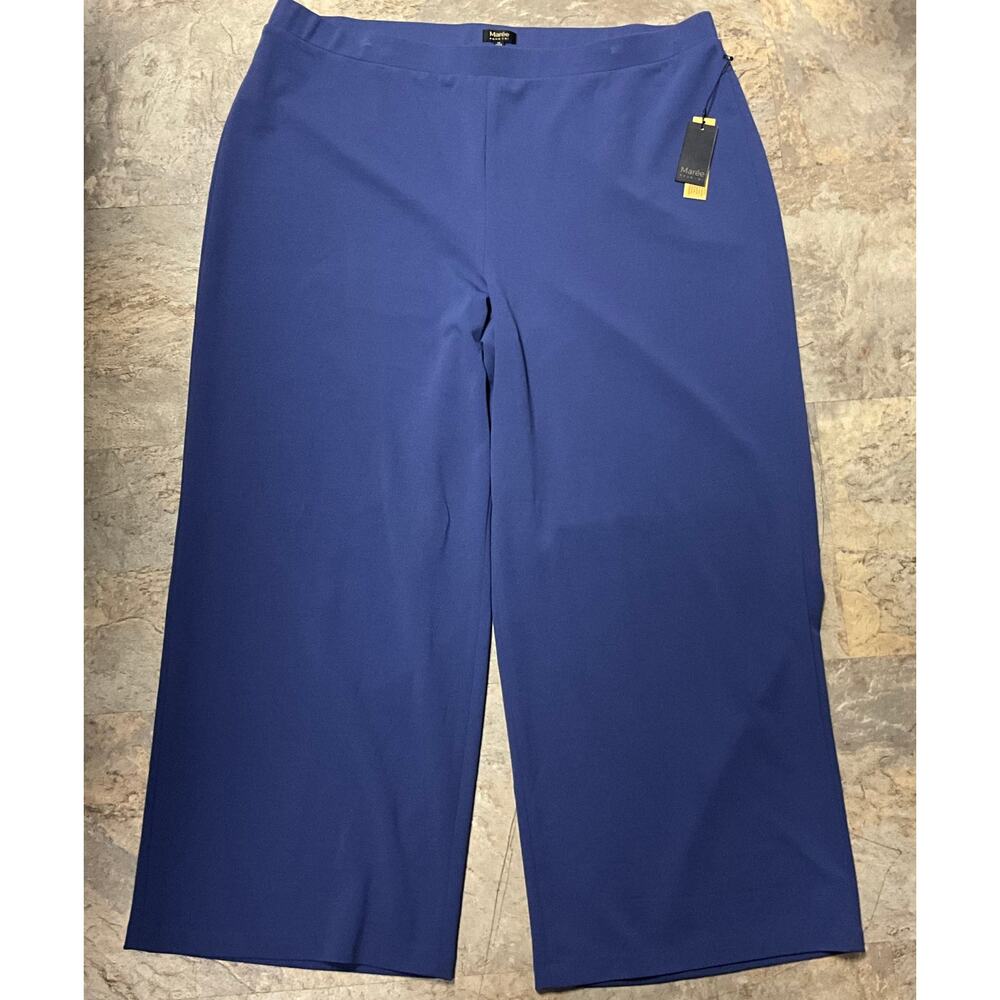 Maree Pour Toi Women's Blue Stretch Pants